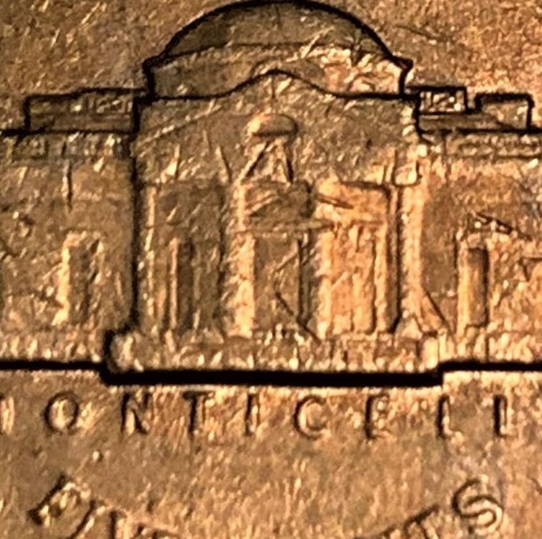 1995-Gold-Toned-Scalloped-Edge-Mystery-Nickel
